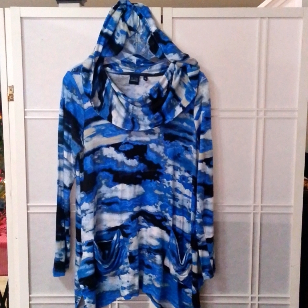 BLUE by Saks Fifth Ave Women's Camo Hoodie